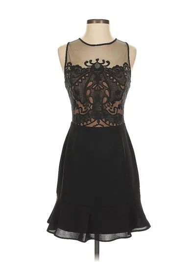 Pre-owned Greylin Cocktail Dress In Black