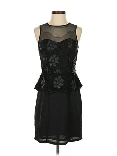 Pre-owned Greylin Cocktail Dress In Black
