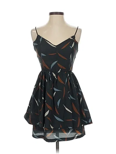Pre-owned Greylin Cocktail Dress In Black