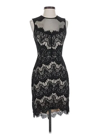 Pre-owned Greylin Cocktail Dress In Black