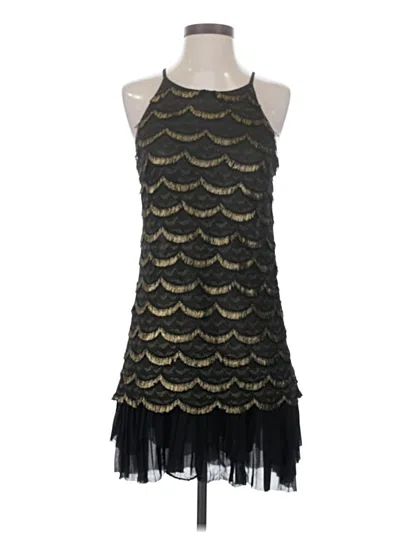 Pre-owned Greylin Cocktail Dress In Black