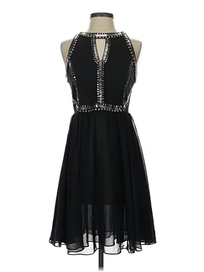 Pre-owned Greylin Cocktail Dress In Black