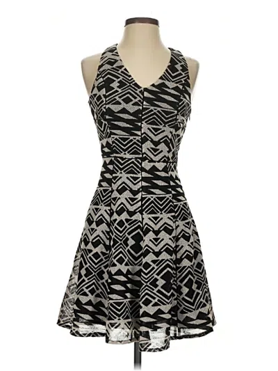 Pre-owned Greylin Cocktail Dress In Black
