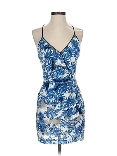 Pre-owned Greylin Cocktail Dress In Blue