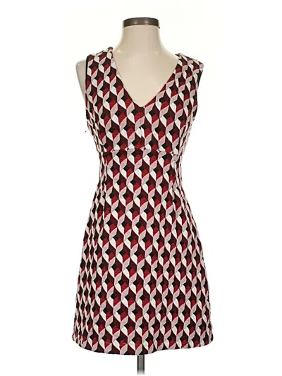 Pre-owned Greylin Cocktail Dress In Burgundy