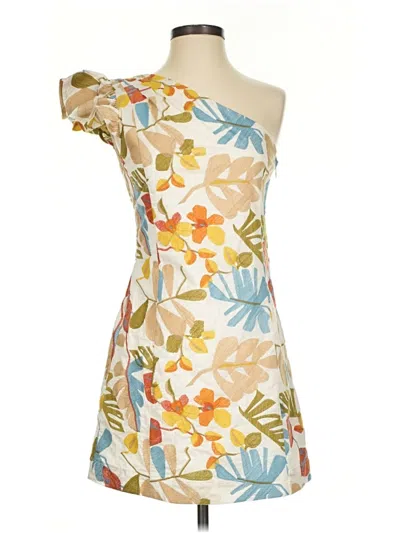 Pre-owned Greylin Cocktail Dress In Ivory