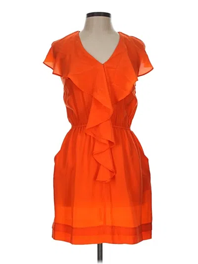 Pre-owned Greylin Cocktail Dress In Orange