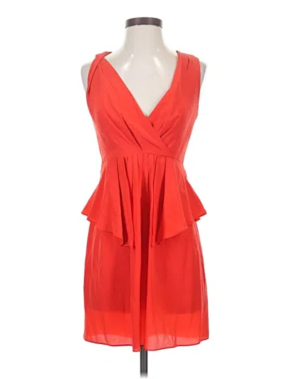 Pre-owned Greylin Cocktail Dress In Orange