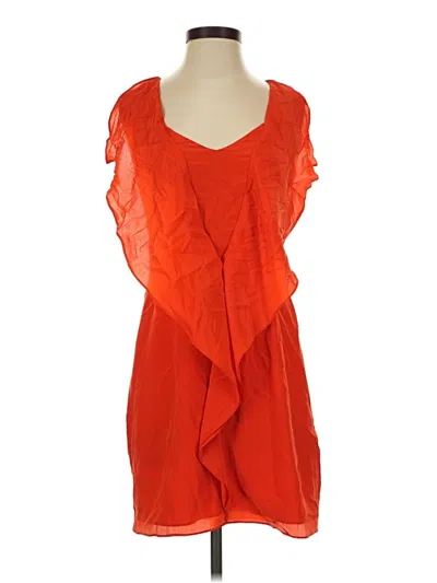 Pre-owned Greylin Cocktail Dress In Orange