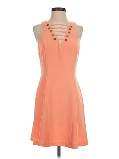 Pre-owned Greylin Cocktail Dress In Orange