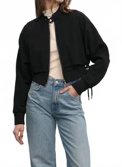 Greylin Farla Bomber Jacket In Black