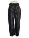 Greylin Faux Leather Pants In Black