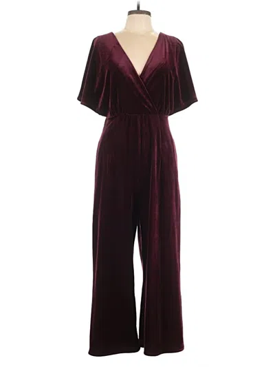 Greylin Jumpsuit In Burgundy