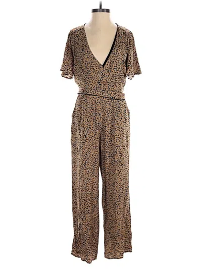 Pre-owned Greylin Jumpsuit In Gold