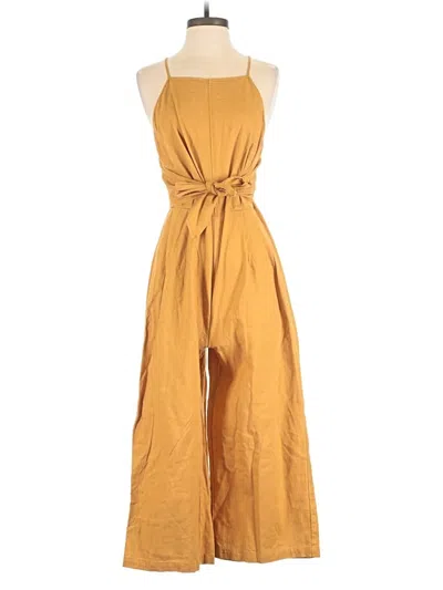 Pre-owned Greylin Jumpsuit In Tan