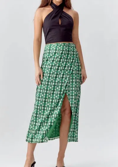 Greylin Park Halter Top In Black