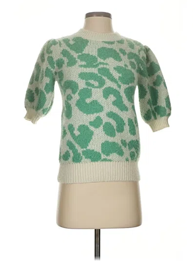 Pre-owned Greylin Pullover Sweater In Green