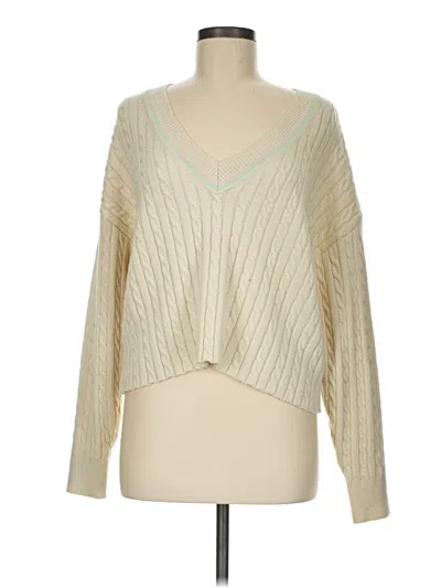 Pre-owned Greylin Pullover Sweater In Ivory