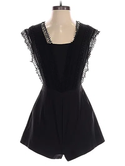 Pre-owned Greylin Romper In Black