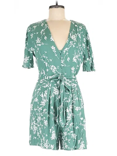 Pre-owned Greylin Romper In Green