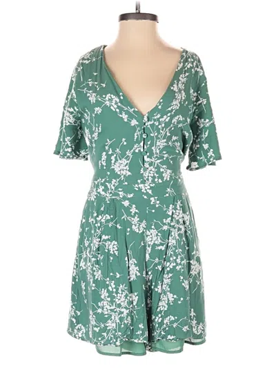 Pre-owned Greylin Romper In Green