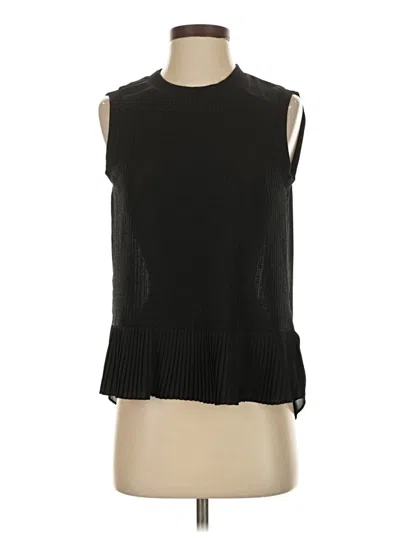 Pre-owned Greylin Sleeveless Blouse In Black