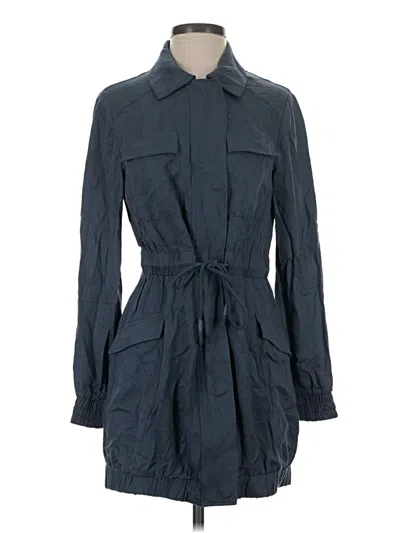 Pre-owned Greylin Trenchcoat In Blue