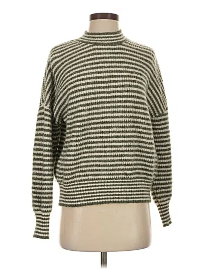 Pre-owned Greylin Turtleneck Sweater In Green
