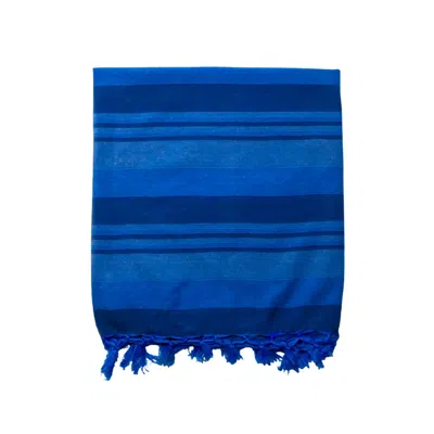 Greymint Blue Formentera Throw