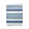 Greymint Blue / White Cesme Throw In Multi