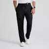 Grey's Anatomy By Barco Classic Grp558 Evan 5-pocket Zip-fly Mens Big And Tall Moisture Wicking Scrub Pant In Black