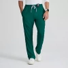 Grey's Anatomy By Barco Classic Grp558 Evan 5-pocket Zip-fly Mens Big And Tall Moisture Wicking Scrub Pant In Green