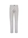 Greyson Basic Casual Trousers In Gray