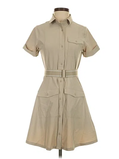 Pre-owned Greyson Casual Dress In Tan