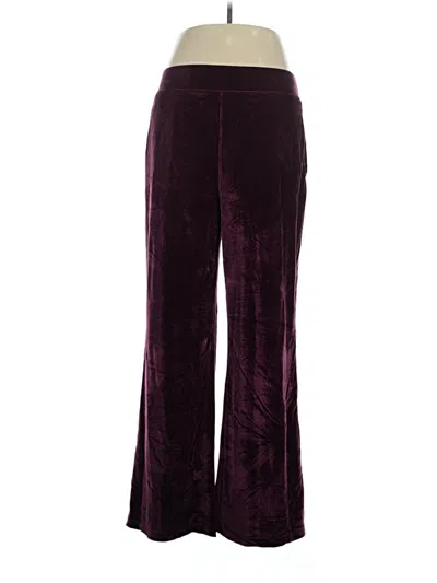 Pre-owned Greyson Casual Pants In Burgundy