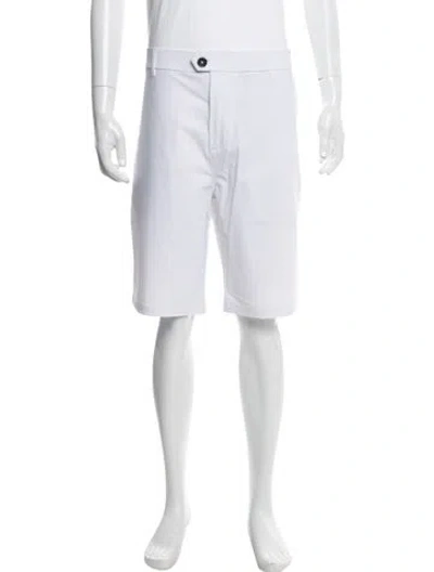 Pre-owned Greyson Chino Shorts In White