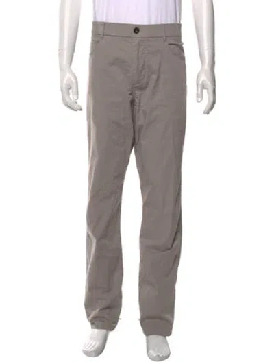 Pre-owned Greyson Chinos In Gray