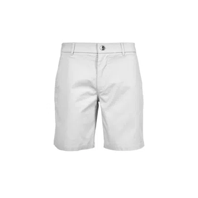 Greyson Clothiers Men's Amagansett Chino Dress Short In Arctic White In Multi