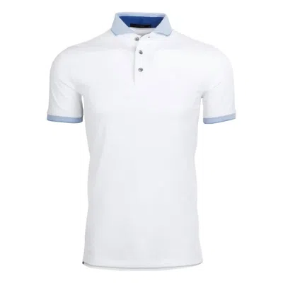 Greyson Clothiers Men's Cherokee Polo Shirt In Arctic White In Multi