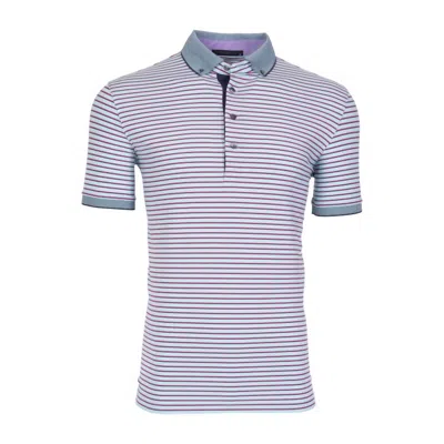 Greyson Clothiers Men's Manistee Polo In Skystone In Purple