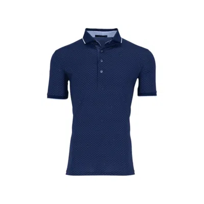 Greyson Clothiers Men's Ponderous Wolf Polo In Blue
