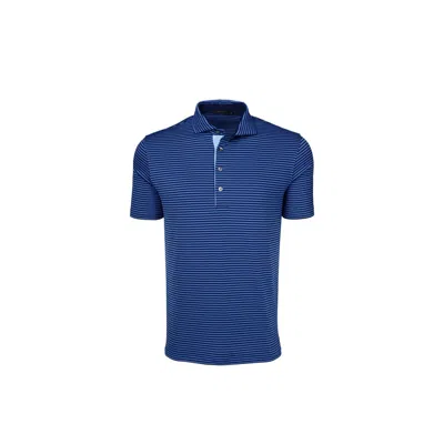Greyson Clothiers Men's Quogue Polo In Dart/ Maltese Blue