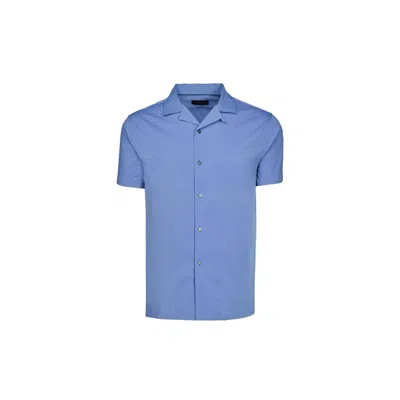 Greyson Clothiers Men's Rhodes Camp Shirt In Light Falcon In Yellow