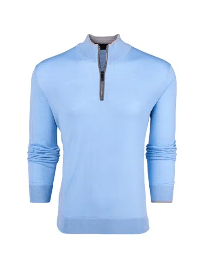 Greyson Clothiers Men's Saratoga Long Sleeve Top In Wolf Blue