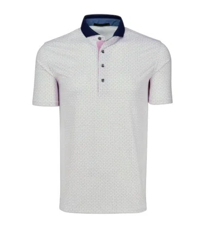 Greyson Clothiers Men's Targhee Short Sleeve Polo In Arctic In White