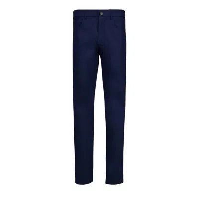 GREYSON CLOTHIERS MEN'S WAINSCOTT FIVE POCKET TROUSER IN MALTESE BLUE
