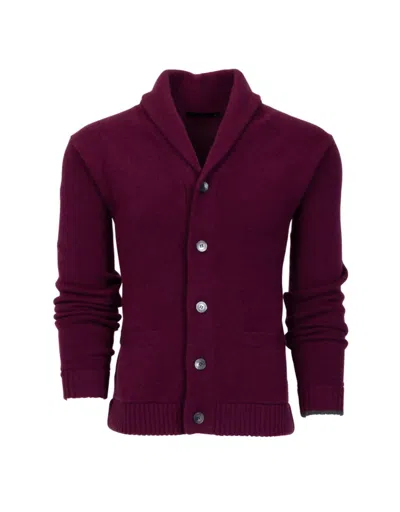 Greyson Clothiers Ottawa Shawl Cardigan In Hawkeye In Purple