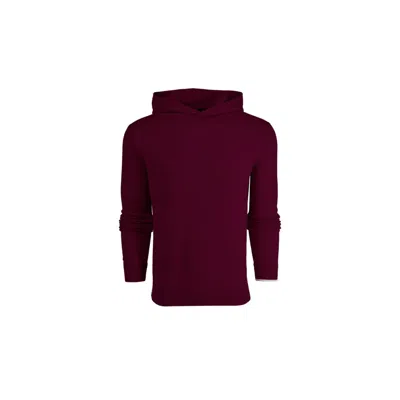 Greyson Clothiers Unisex Koko Sweater Hoodie In Dark Anthurium In Brown