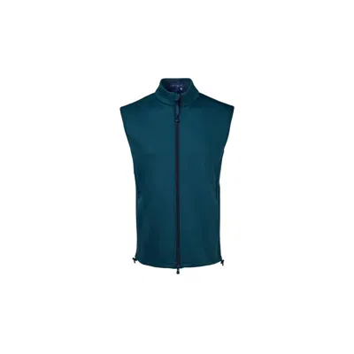 Greyson Clothiers Unisex Sequoia Zip Front Vest In Aegean Green In Blue
