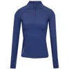 Greyson Clothiers Women's Soleil Mock Neck Top In Midnight Sky In Multi